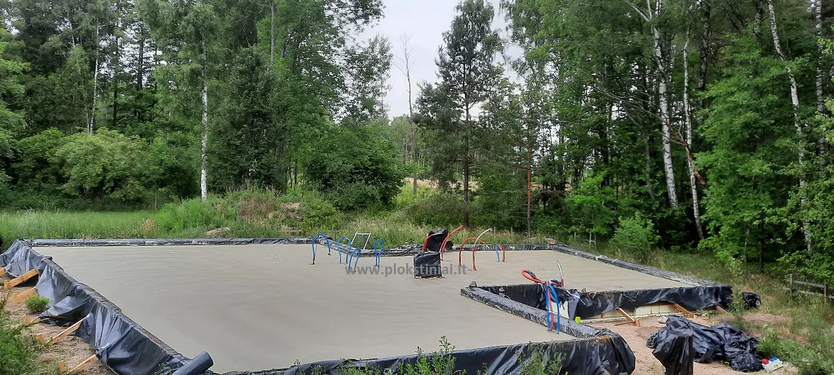 Pamatų įrengimas Šilutėje